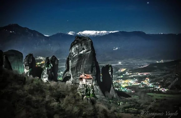 Литургия в Метеорах